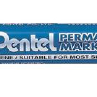 Alkoholos marker, 1,5 mm, kúpos, PENTEL "N850" - Kék