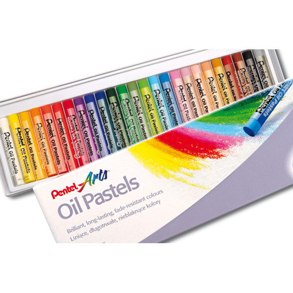 Pentel olajpasztell kréta 25 szín 