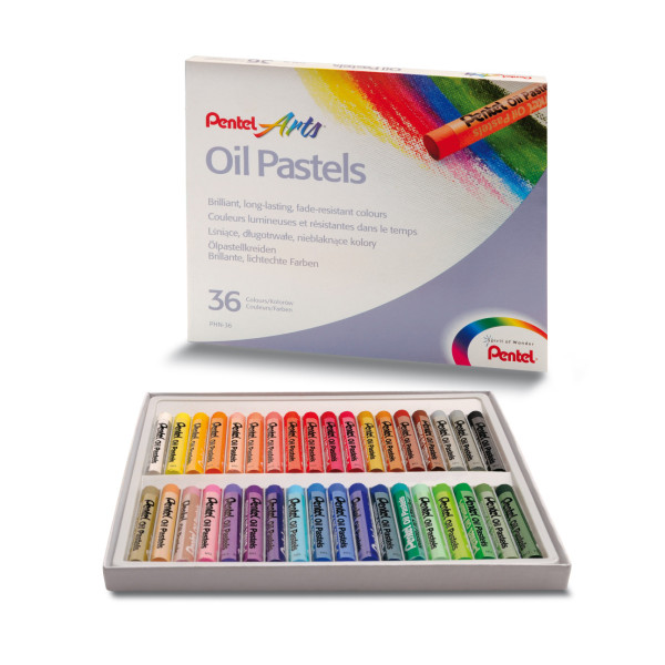 Pentel olajpasztell kréta 36 szín Pentel olajpasztell kréta 36 szín