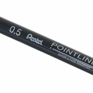 Pentel Pointliner tűfilc 0,05 mm - fekete 