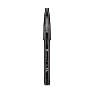 Pentel Brush Sign Pen kalligrafikus hajlékony hegyű ecsettoll - fekete Pentel Brush Sign Pen kalligrafikus hajlékony hegyű ecsettoll - fekete