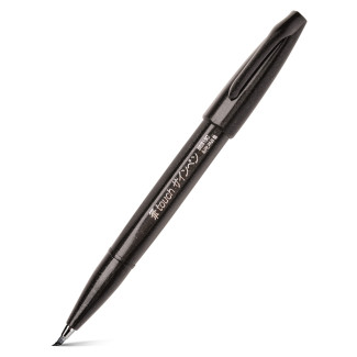 Pentel Brush Sign Pen ecsettoll - pigmentált fekete Pentel Brush Sign Pen ecsettoll - pigmentált fekete