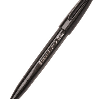 Pentel Brush Sign Pen ecsettoll - pigmentált fekete Pentel Brush Sign Pen ecsettoll - pigmentált fekete