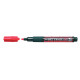 Pentel törölhető folyékony krétamarker fordítható heggyel 2-4 mm - piros