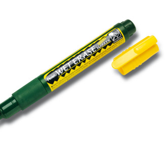 Pentel törölhető folyékony krétamarker fordítható heggyel 2-4 mm - sárga Pentel törölhető folyékony krétamarker fordítható heggyel 2-4 mm - sárga