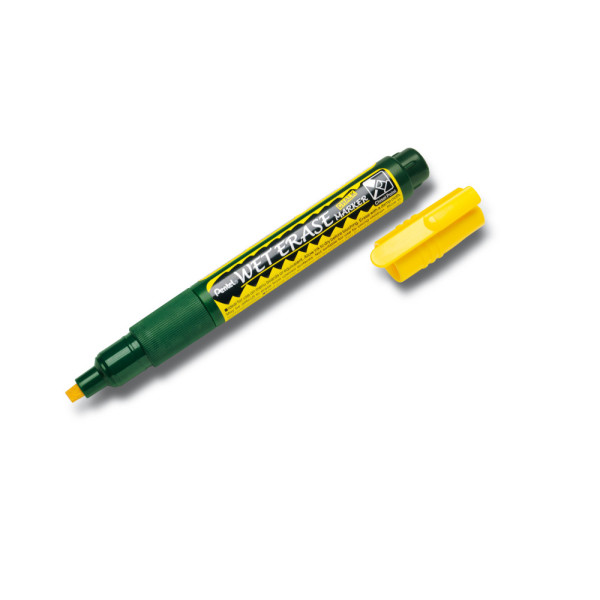 Pentel törölhető folyékony krétamarker fordítható heggyel 2-4 mm - sárga Pentel törölhető folyékony krétamarker fordítható heggyel 2-4 mm - sárga