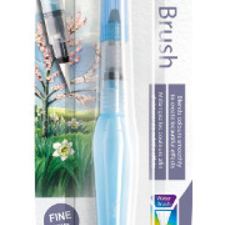 Pentel ecsettoll üres 10ml víztartállyal 'S' kicsi heggyel