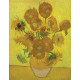 Kifestő készlet vászonra, akrilfestékkel, ecsettel, felnőtteknek - 23x31 cm - Van Gogh: Napraforgók Kifestő készlet vászonra, akrilfestékkel, ecsettel, felnőtteknek - 23x31 cm - Van Gogh: Napraforgók