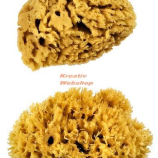 Festőszivacs - Nagy tengeri szivacskészlet, 2 db-os természetes XL szivacs készlet