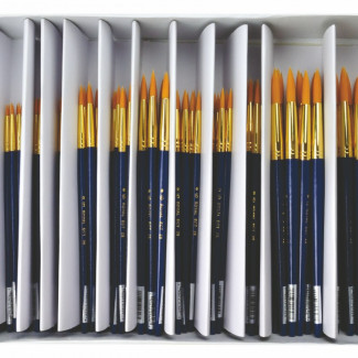 Iskolai ecset, kerek, szintetikus Gold Taklon - Royal, 8-as méret