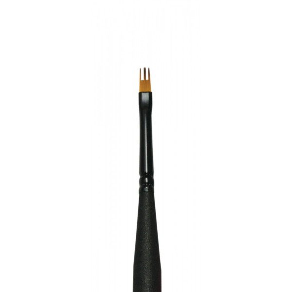 Speciális művészecset "Mini Majestic" Maskanyelv fésű ecset 10/0