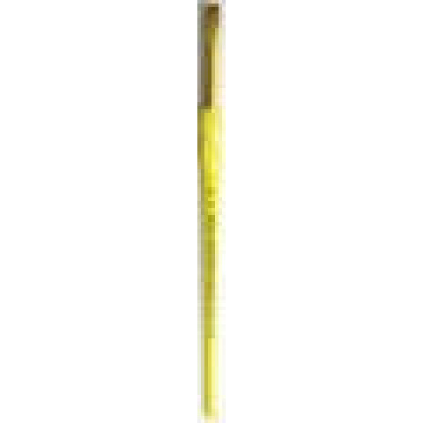Soft Grip ecset - Lapos árnyékoló ecset, természetes nyest szőrrel - 2-es méret