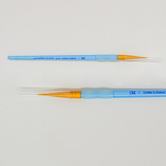 Hegyes kerek ecset, Gold Taklon szőrrel 3/0-ás méret Hegyes kerek ecset, Gold Taklon szőrrel 3/0-ás méret