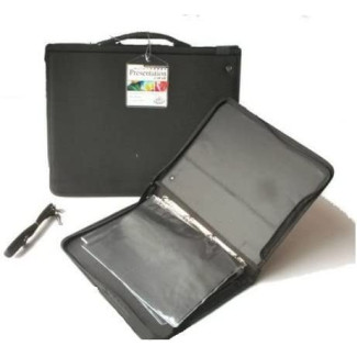 Cipzáras esőálló vízálló műanyag bemutató mappa (irattartó, rajzlaptartó, genothermes mappa) - Royal & Langnickel - A2, 66x49x4 cm