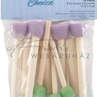 Szivacsecset készlet - 10db-os szivacsos pontozóecset készlet