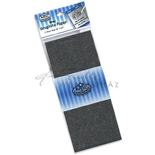 Sötétszürke grafitpapír, nagyméretű ív - 46x91cm