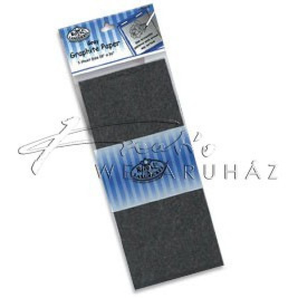 Sötétszürke grafitpapír lapok - 4 ív, kb. A4 méretű