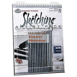 Grafikai skicc készlet - A4 vázlatfüzettel