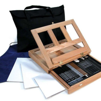 Óriás asztali rajzkészlet asztali festőállvánnyal, hordtáskával - Royal Grand