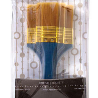 Széles alapozó ecset készlet - Gold Taklon - Extra minőség