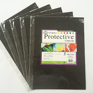 Genotherm, Lefűzhető A3 - A B3-as Műanyag bemutató mappához - Royal & Langnickel - 5 db, A3, 42 x 30 cm