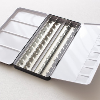 Akvarell szilketartó fémből - 48 félszilke vagy 24 egész szilke részére