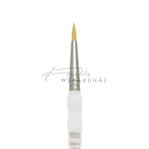 Ecset, Soft Grip hosszú nyelű Gold Taklon kerek 8 Ecset, Soft Grip hosszú nyelű Gold Taklon kerek 8
