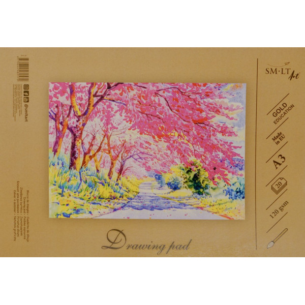Rajztömb iskolásoknak 120 gr, 20 lap, A3