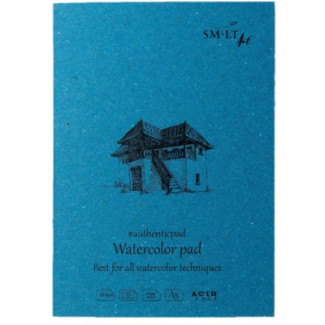 Akvarelltömb - SMLT Watercolor authenticpad akvarelltömb, 280gr, 20 lapos A5
