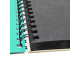 Vázlattömb - SMLT Black watercolor authenticpad, spirálos, mikroperforált - fekete, 300gr, 20 lapos A5 Vázlattömb - SMLT Black watercolor authenticpad, spirálos, mikroperforált - fekete, 300gr, 20 lapos A5