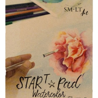 Akvarelltömb - SMLT START PAD Watercolor 240gr, 20 lapos A5