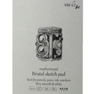 Pasztelltömb - SMLT Sketch Pad 165gr, A5 - Kifutó termék