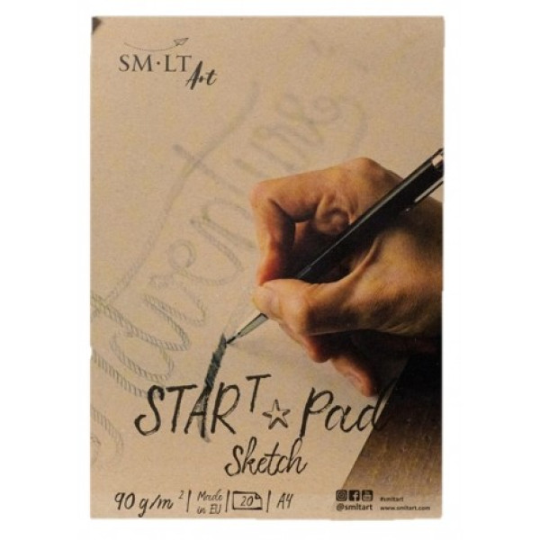 SMLT Start Pad Rajztömb 90g A5 20 lapos