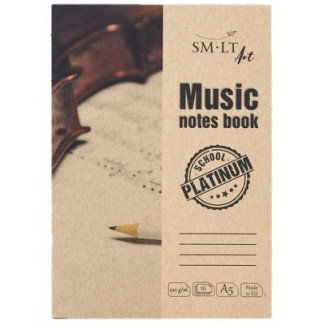 SMLT Platinum Zenei jegyzetlapok (kotta) mappában - 100g A5 - 16 lapos SMLT Platinum Zenei jegyzetlapok (kotta) mappában - 100g A5 - 16 lapos