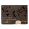 Natúr barna kártyák dobozban - SMLT Natural brown haikucards - 325gr, 22 lapos, 14,7x10,6cm