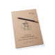 Vázlattömb - SMLT Sketch Pad Natural Authenticpad - 100 gr 100 lapos A4, ragasztott Vázlattömb - SMLT Sketch Pad Natural Authenticpad - 100 gr 100 lapos A4, ragasztott
