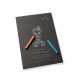 Pasztelltömb, fekete - SMLT Black Sketch Pad Authenticpad 165gr - 30 lapos A4, ragasztott Pasztelltömb, fekete - SMLT Black Sketch Pad Authenticpad 165gr - 30 lapos A4, ragasztott