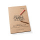 Vázlattömb - SMLT Sketch Pad Authenticpad - Natúr barna, 135 gr, 80 lapos A4, ragasztott Vázlattömb - SMLT Sketch Pad Authenticpad - Natúr barna, 135 gr, 80 lapos A4, ragasztott