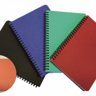 Jegyzetfüzet, színes borítóval, színes belső elválasztókkal, spirálos, 80 gr, 96 lapos, négyzetrácsos - A4 Jegyzetfüzet, színes borítóval, színes belső elválasztókkal, spirálos, 80 gr, 96 lapos, négyzetrácsos - A4