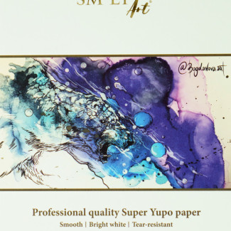 YUPO Markertömb - Eredeti YUPO papírból készült SMLT Marker Pad PRO, ragasztott, 200gr 10 lapos A4