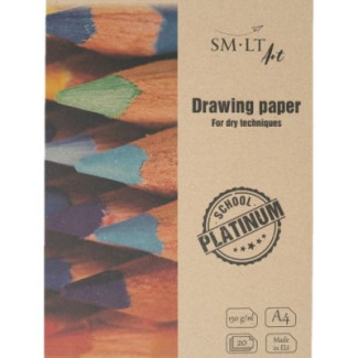 SMLT Platinum rajzlapok mappában - 150g A4 20 lapos SMLT Platinum rajzlapok mappában - 150g A4 20 lapos