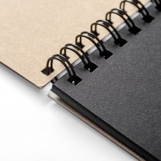 Pasztelltömb - SMLT START PAD Fekete, 120gr, 20 lapos A4 spirálos