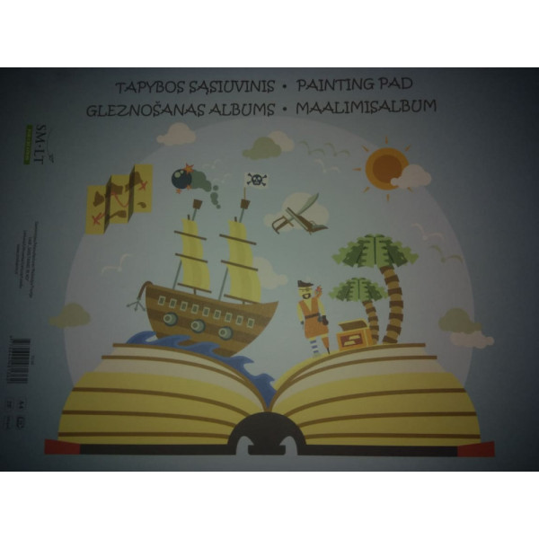 Festőfüzet iskolásoknak (133) A4, 190 gr, 10 lap Festőfüzet iskolásoknak (133) A4, 190 gr, 10 lap