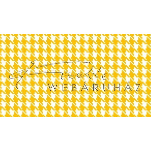 Happy Papír kétoldalas - Sárga-fehér, mini Pepita kocka mintás karton 29,5x20cm, 1 lap Happy Papír kétoldalas - Sárga-fehér, mini Pepita kocka mintás karton 29,5x20cm, 1 lap