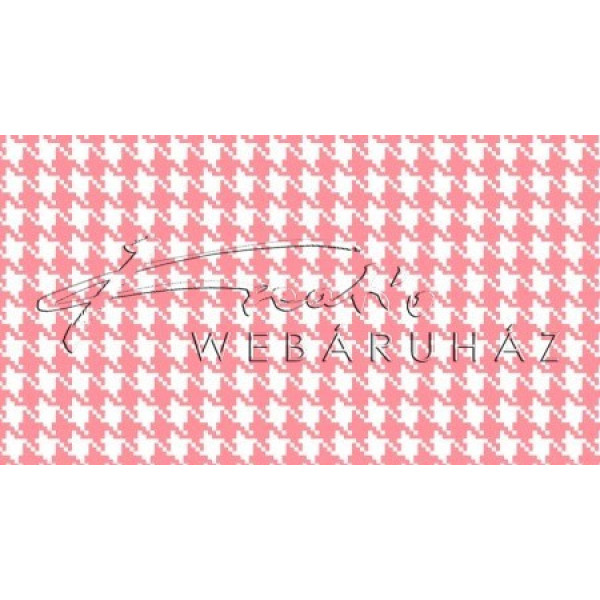Happy Papír kétoldalas - Rózsaszín-fehér, mini Pepita kocka mintás karton 29,5x20cm, 1 lap Happy Papír kétoldalas - Rózsaszín-fehér, mini Pepita kocka mintás karton 29,5x20cm, 1 lap