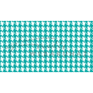 Happy Papír kétoldalas - Türkizkék-fehér, mini Pepita kocka mintás karton 29,5x20cm, 1 lap Happy Papír kétoldalas - Türkizkék-fehér, mini Pepita kocka mintás karton 29,5x20cm, 1 lap