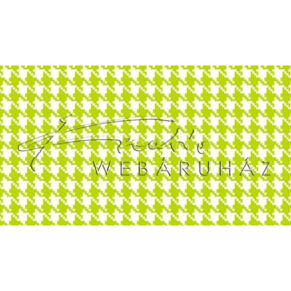 Happy Papír kétoldalas - Világos/élénkzöld-fehér, mini Pepita kocka mintás karton 29,5x20cm, 1 lap Happy Papír kétoldalas - Világos/élénkzöld-fehér, mini Pepita kocka mintás karton 29,5x20cm, 1 lap