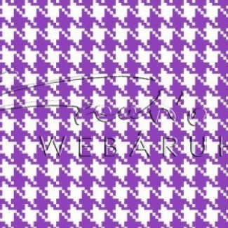 Happy Papír kétoldalas - Lila-fehér, mini Pepita kocka mintás karton 29,5x20cm, 1 lap