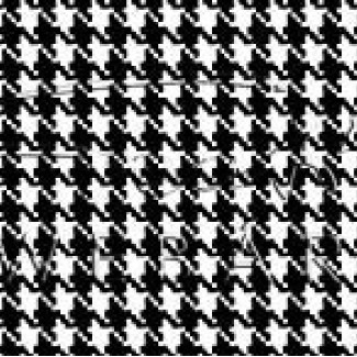 Happy Papír kétoldalas - Fekete-fehér, mini Pepita kocka mintás karton 29,5x20cm, 1 lap