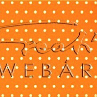 Kartonpapír - Pöttyös, narancs karton, 29,5x20cm, 1 lap